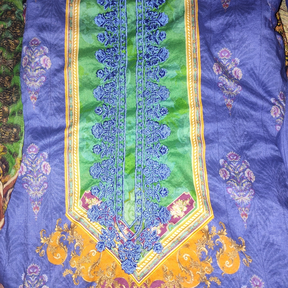 Vibrant Multicolor Embroidered Kurti
